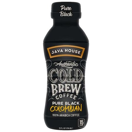 Javahouse Java House Authentic Cold Brew Colombian Black 10 oz. RTD, PK12 FC109063